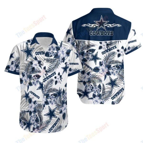 NFL Hawaiian Shirt Dallas Cowboys 3D For Fans 01