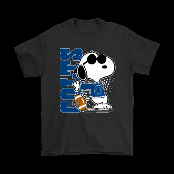 NFL Indianapolis Colts T shirt Joe Cool Snoopy