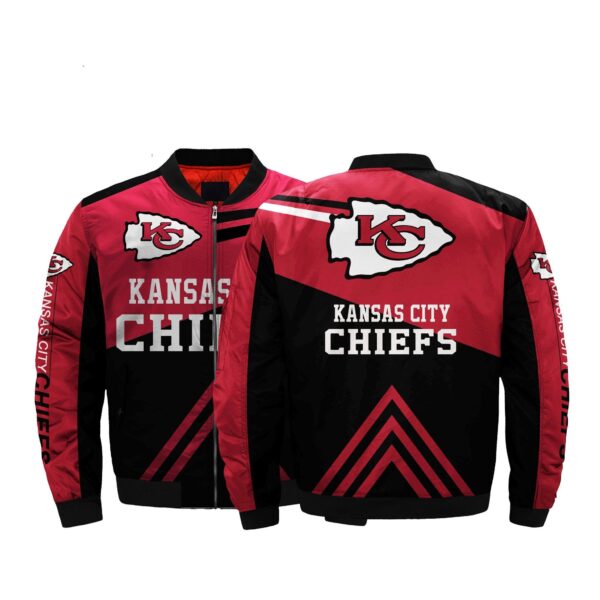 NFL Kansas City Chiefs Bomber Jacket For Fans