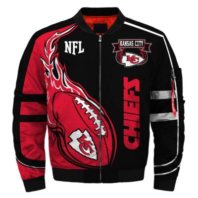 NFL Kansas City Chiefs Bomber Jacket For Men