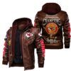 NFL Kansas City Chiefs Leather Jacket Super Bowl Champions 1