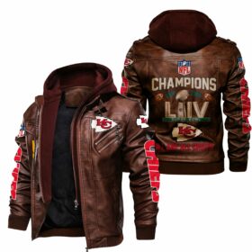 NFL Kansas City Chiefs Leather Jacket We Are All Chiefs