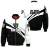 NFL Las Vegas Raiders Bomber Jacket Limited Edition All Over Print zxP
