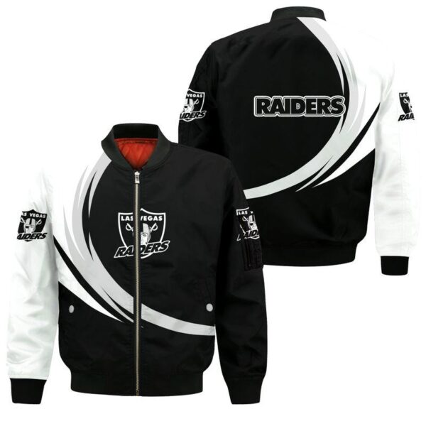 NFL Las Vegas Raiders Bomber jacket Limited Edition All Over Print