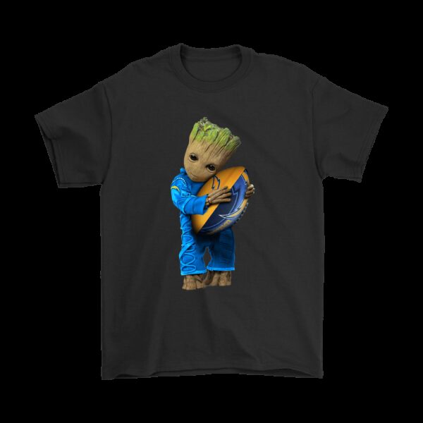 NFL Los Angeles Chargers T shirt 3D Groot I Love