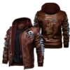NFL Los Angeles Rams Leather Jacket Brown For Fans