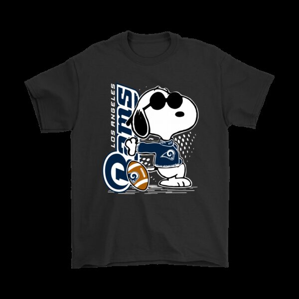 NFL Los Angeles Rams T shirt Joe Cool Snoopy