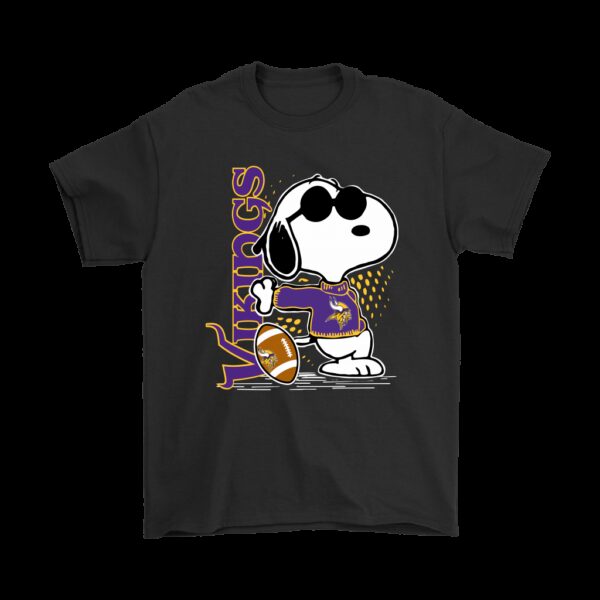 NFL Minnesota Vikings T shirt Joe Cool Snoopy