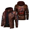 NFL New England Patriots Leather Jacket All Time Greats