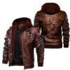 NFL New England Patriots football Leather Jacket