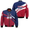 NFL New York Giants Bomber Jacket Limited Edition All Over Print XnE