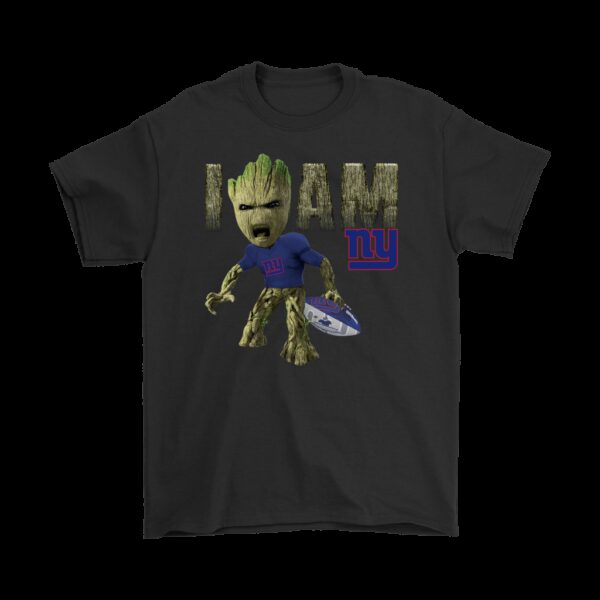 NFL New York Giants T shirt Groot I Am