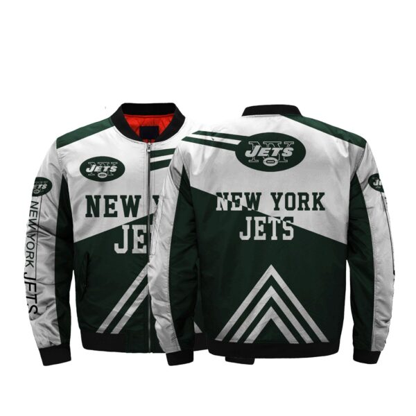 NFL New York Jets Bomber Jacket For Fans