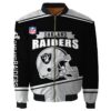 NFL Oakland Raiders Bomber Jacket 3D Printed 94n