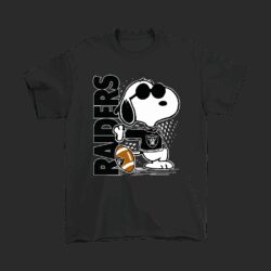 NFL Oakland Raiders T-shirt Joe Cool Snoopy