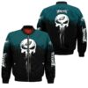 NFL Philadelphia Eagles Bomber Jacket Skull Limited Edition All Over Full 3D Print