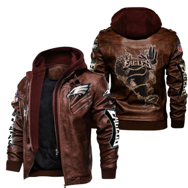 NFL Philadelphia Eagles Leather Jacket Gift For Fan