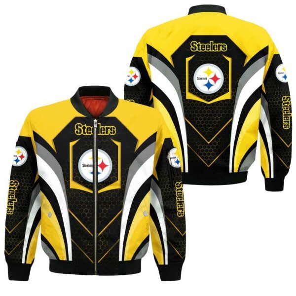 NFL Pittsburgh Steelers Bomber Jacket Limited Edition FRw
