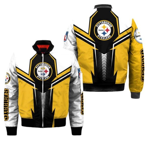 NFL Pittsburgh Steelers Bomber Jacket Limited Edition ySy