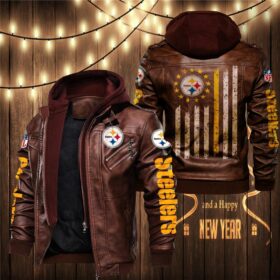 NFL Pittsburgh Steelers Leather Jacket Super Stars Gift For Fans