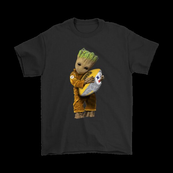 NFL Pittsburgh Steelers T shirt 3D Groot I Love