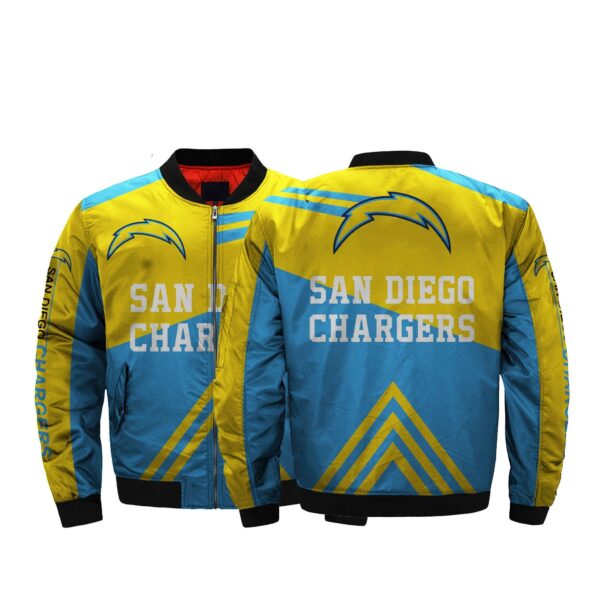 NFL San Diego Chargeers Bomber Jacket For Fans