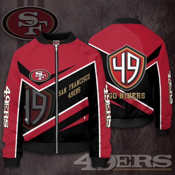 NFL San Francisco 49ers Bomber Jacket SF