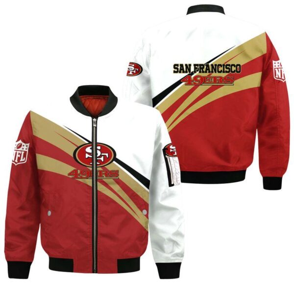 NFL San Francisco 49ers Bomber jacket Limited Edition All Over Print