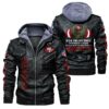 NFL San Francisco 49ers Leather Jacket For Fans 1
