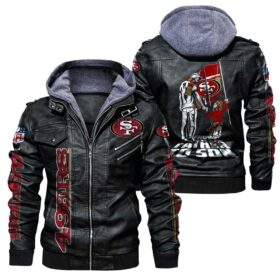 NFL San Francisco 49ers Leather Jacket From Father To Son