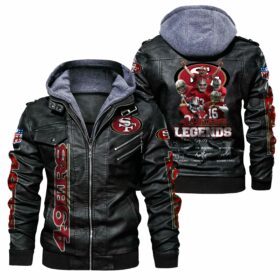 NFL San Francisco 49ers Leather Jacket Legends Team