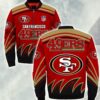 NFL San Francisco 49ers bomber jacket Style 1 Winter