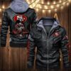 NFL San Francisco 49ers zombie Leather Jacket custom fan
