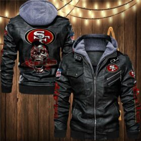 NFL San Francisco 49ers zombie Leather Jacket custom fan