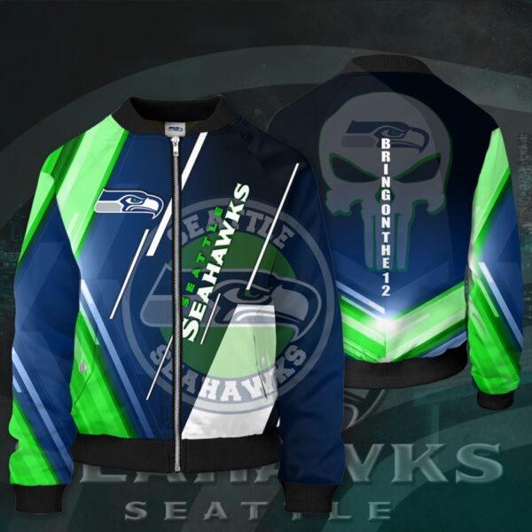 NFL Seattle Seahawks Bomber Jacket SS oF6