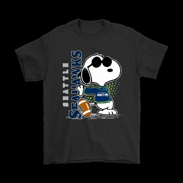 NFL Seattle Seahawks T shirt Joe Cool Snoopy