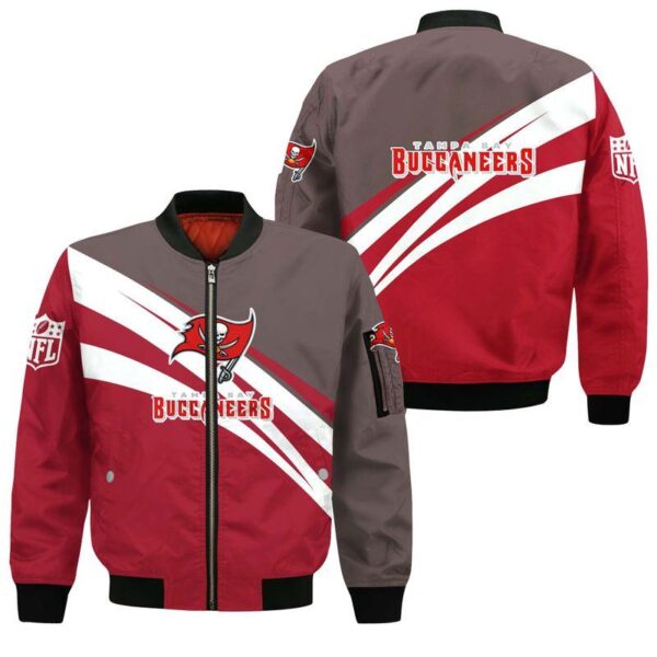 NFL Tampa Bay Buccaneers Bomber Jacket Limited Edition All Over Print bpm