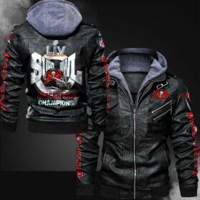 NFL Tampa Bay Buccaneers Leather Jacket Champions