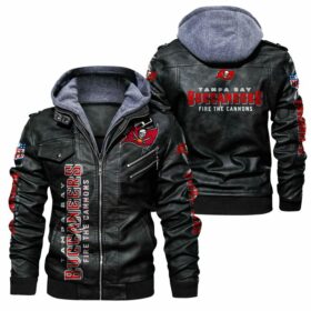NFL Tampa Bay Buccaneers Leather Jacket For Fans 3