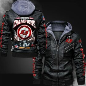 NFL Tampa Bay Buccaneers Super Champion Leather Jacket custom fan