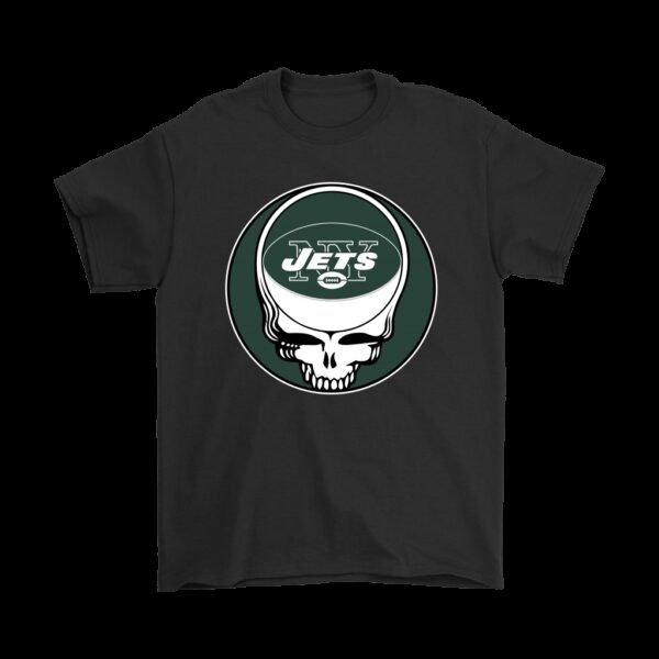 NFL Team New York Jets T shirt custom Grateful Dead Logo