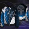 NFL Tennessee Titans Bomber Jacket TT 1 NFL Tennessee Titans Bomber Jacket TT 1