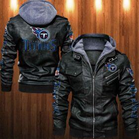 NFL Tennessee Titans Leather Jacket For Fans 2
