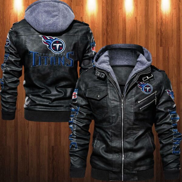 NFL Tennessee Titans Leather Jacket For Fans 2