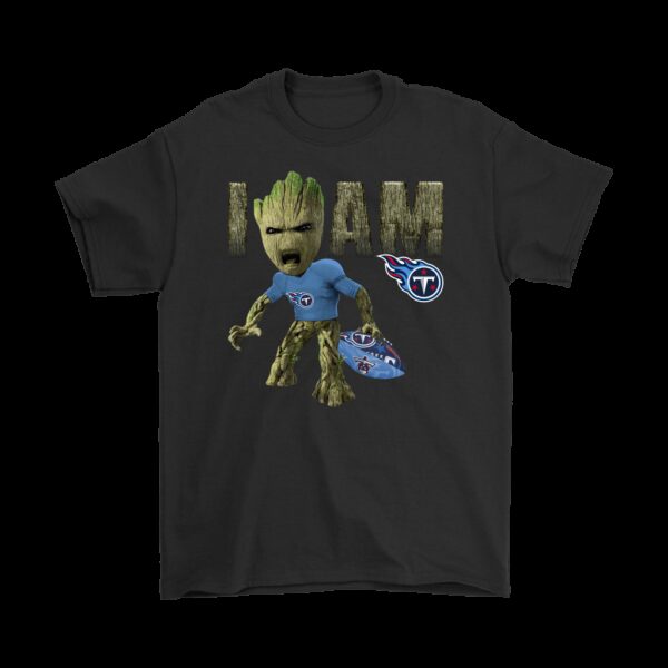 NFL Tennessee Titans T shirt Groot I Am