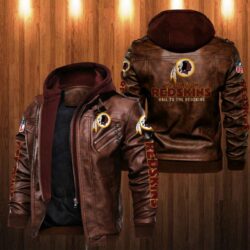 NFL Washington Redskins Leather Jacket For Fans