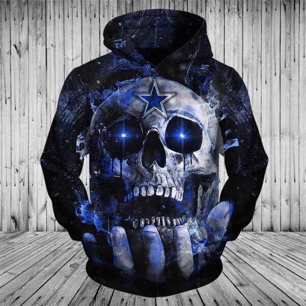 NFL dallas Cowboys destroyer cool print 3D hoodie
