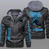 NFL leather jacket carolina panthers keep pounding For Fan
