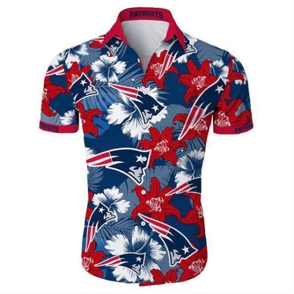 New England Patriots Hawaiian Shirt Gift For Fans 01