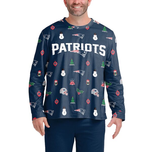 New England Patriots nfl Navy Ugly Sweater custom for fan